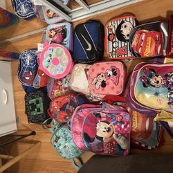 Backpack And Lunch Bags