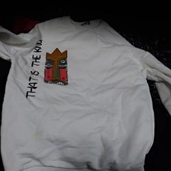 King Sweatshirt (S) White