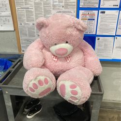 Diamond Bar Giant Pink Teddy Bear