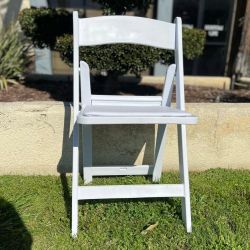 Cushioned White Folding Chairs Brand NEW for Sale in Paramount CA OfferUp