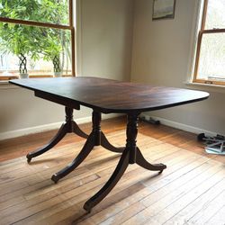 Duncan Phyfe Drop Side Dining Tablet