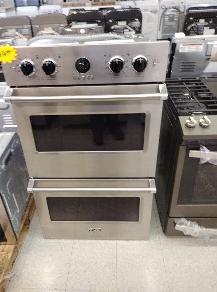 VIKING 30 INCH DOUBLE WALL OVEN CONVECTION OVENS