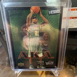 2003-04 Upper Deck Victory - A.K.A. LeBron James #206 (RC)