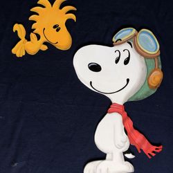 SNOOPY & WOODSTOCK - PEANUTS GREAT PUMPKIN HALLOWEEN LAWN ART 