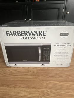 BRAND NEW PROFESSIONAL MICROWAVE OVEN   1.1 CF   1000 WATTS  ALL DIGITAL 📱📱  KOHLS PRICE $189.99(SEE AD)  SALE ONLY $130🔥🔥
