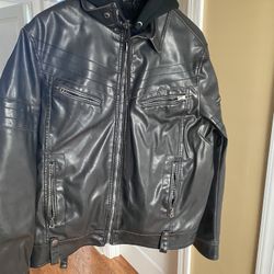 Leather jacket