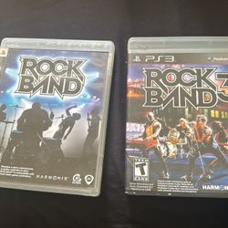 Rock Band 1 And 3 For PS3
