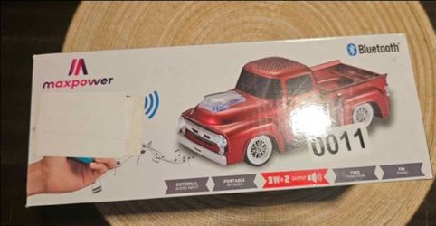 Maxpower Bluetooth Truck-Shaped Portable Speaker