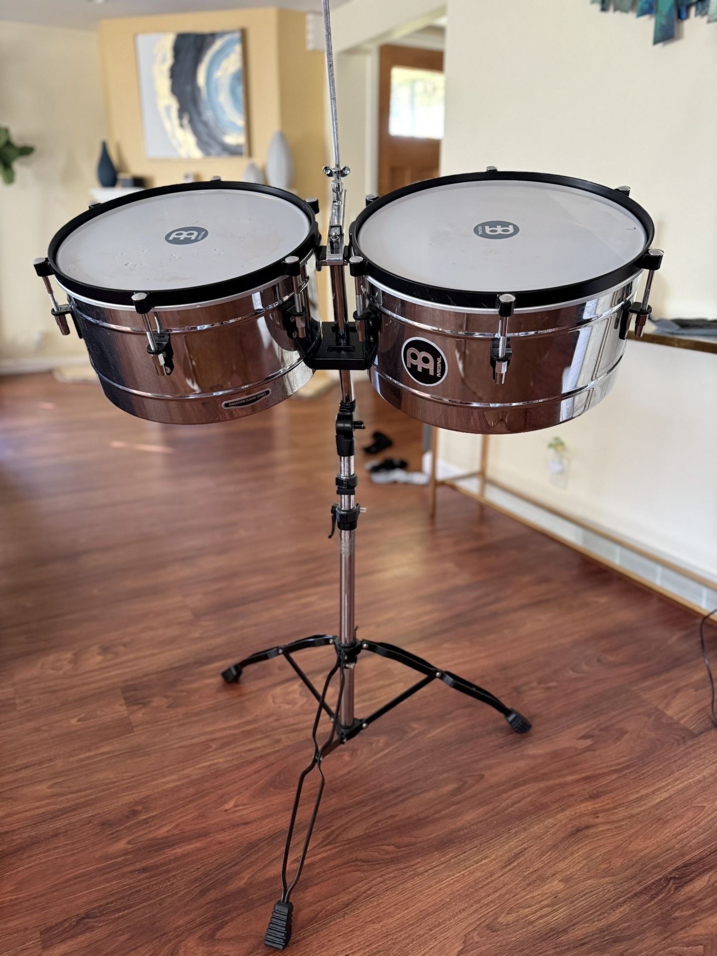 Meinl Marathon Classic Series Chrome Steel Timbales