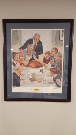 Limited edition Robert Gunn "Day of Thanks"