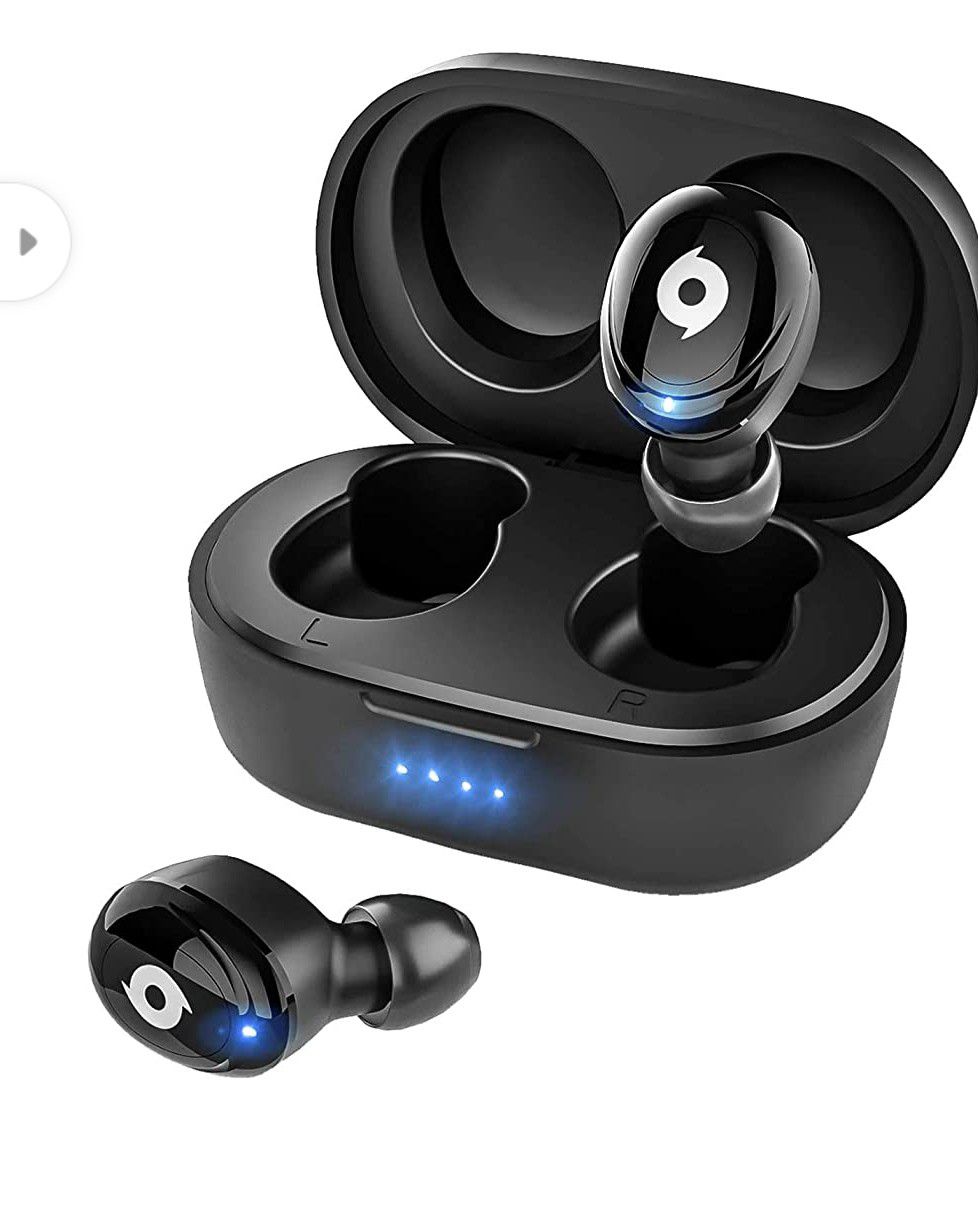 Bluetooth 5.0 Headphones 3D Stereo Auto Pairing True Wireless Earbuds Bluetooth Earphones Headphones with Charging Case