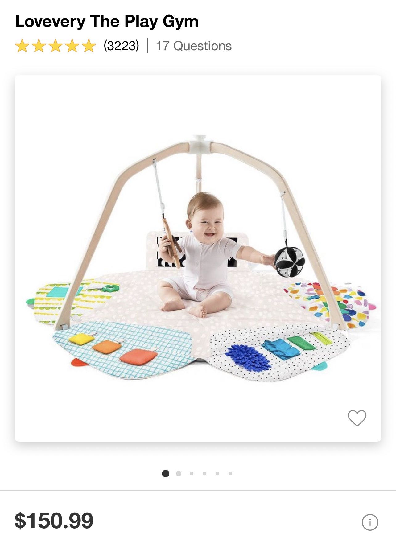 Lovevery Baby gym
