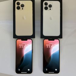 iPhone 13 Pro  Like New Factory Unlock I Have 2 Available one Gold and other Silver whith Original Box and Accesories Price for Each iPhone !!! 