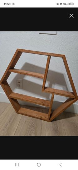 Geometric wall art handmade