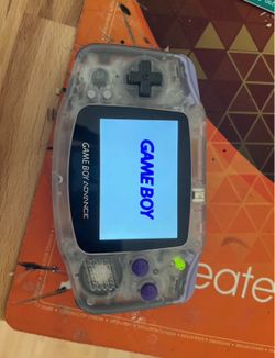 Nintendo Gameboy Advance with new IPS screen and usb c battery