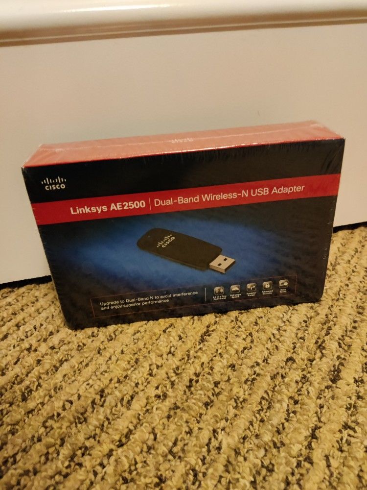 Linksys Ae2500 Dual Band USB Wireless Adapter