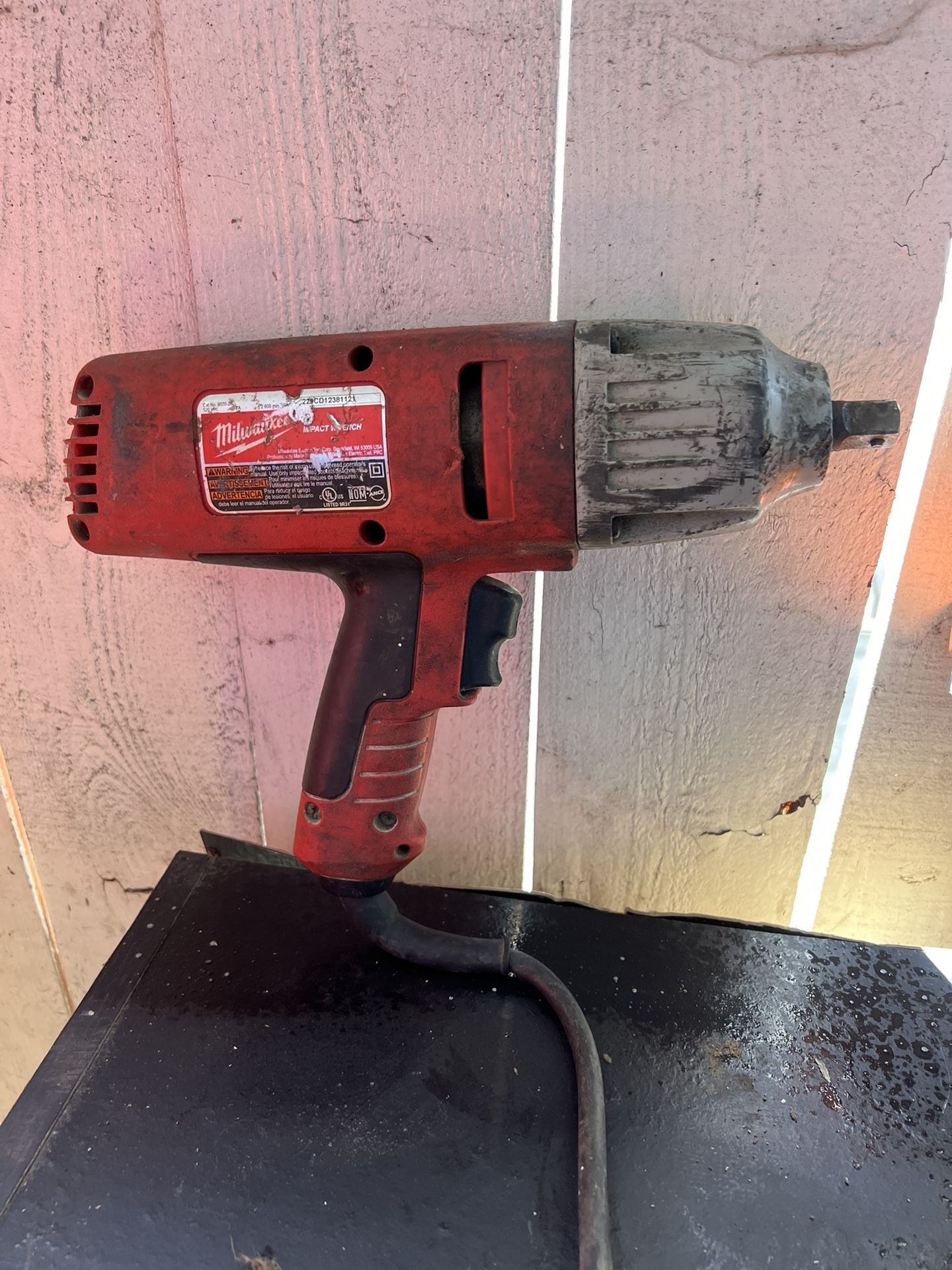 Milwaukee 1/2” Impact Wrench — Works Great