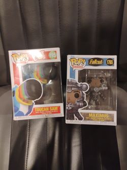 2 Funko pops full size