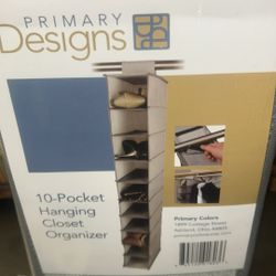 10 Pocket Closet Hanging organizer