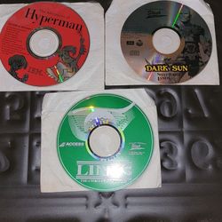 3 Vintage PC Games