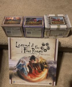 -= Legend Of Five Rings Card Game - Base And Boosters =-