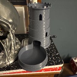 Collapsing 3D Printed D&D Dice Tower