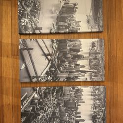 Black & White Wall Art of Brooklyn Bridge/ New York City