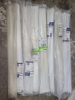 Duct Straps / Zip Ties with Qty 50 each bag