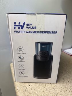 Water warmed/dispenser
