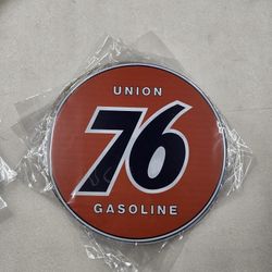 Union 76 Oil Gas Station Company Metal Sign 