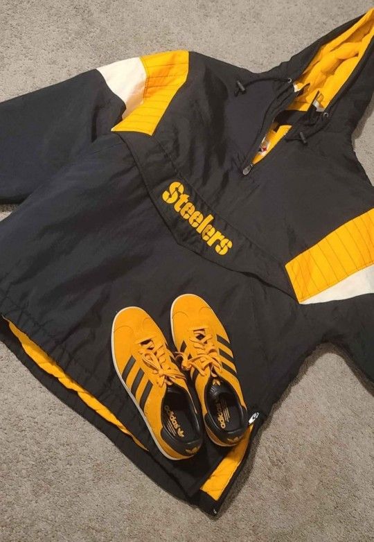 Steelers Coat And Shoes