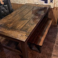 Farmhouse Style Kitchen Table 