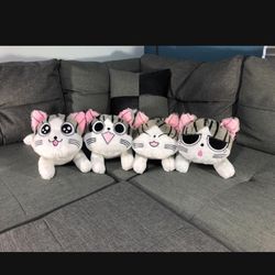 Cat Stuffed Animal Plush Toy Collectible Chi Cat Teddy Bear Cute