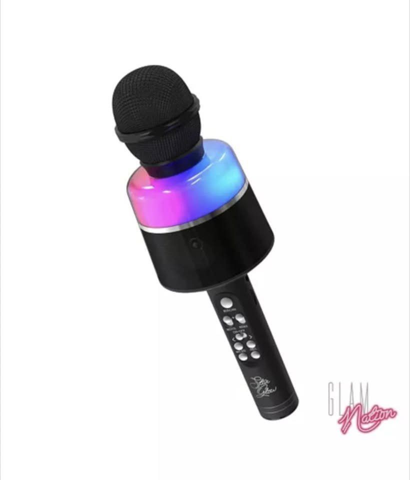 Bluetooth LED Karaoke Microphone