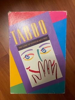TABOO Board Game - all pieces included