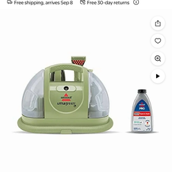 New Bissell Multi-Purpose Portable Carpet and Upholstery Cleaner, 1400B, Green.  Firm Price.