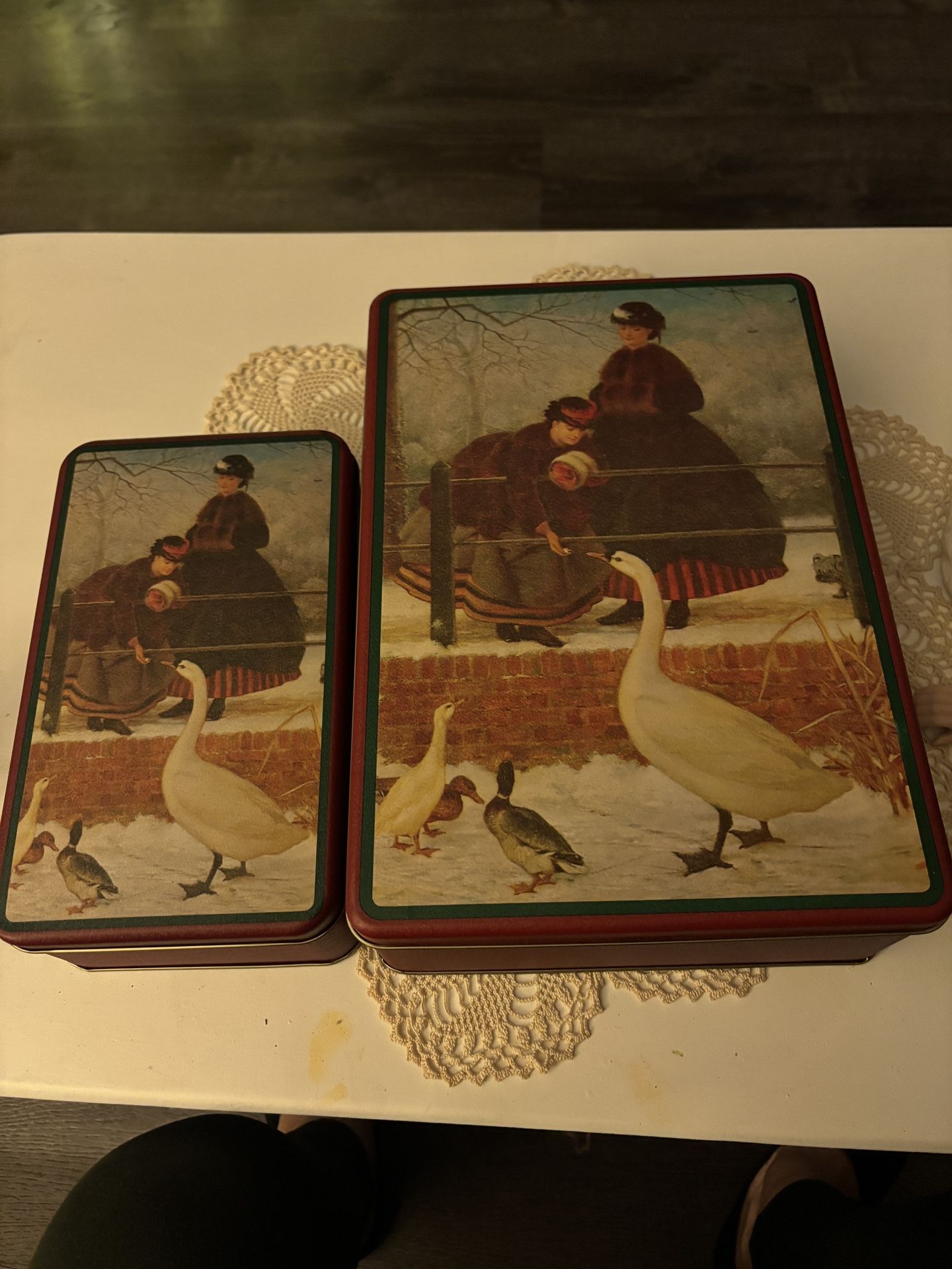 Vintage Christmas Tins