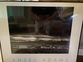 Ansel Adams framed numbered print “moonrise, Hernandez 1941”