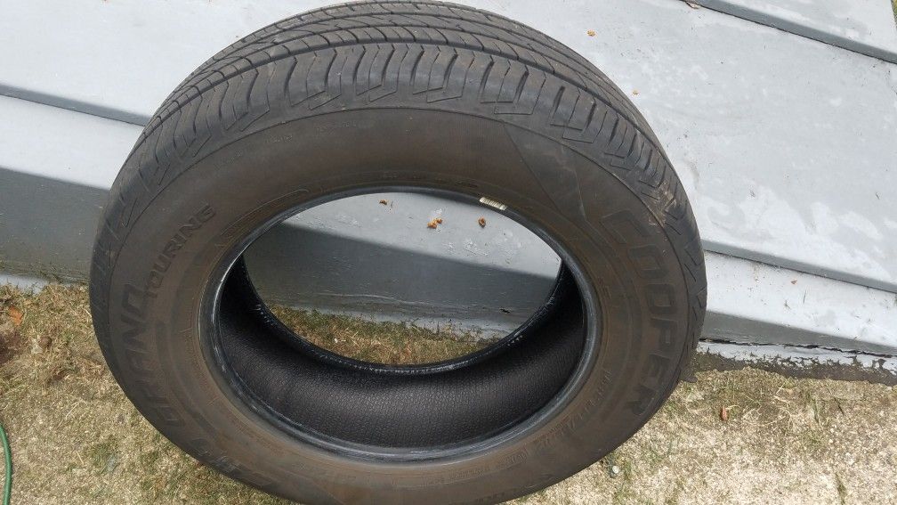 Cooper tire 225 65 17 used.