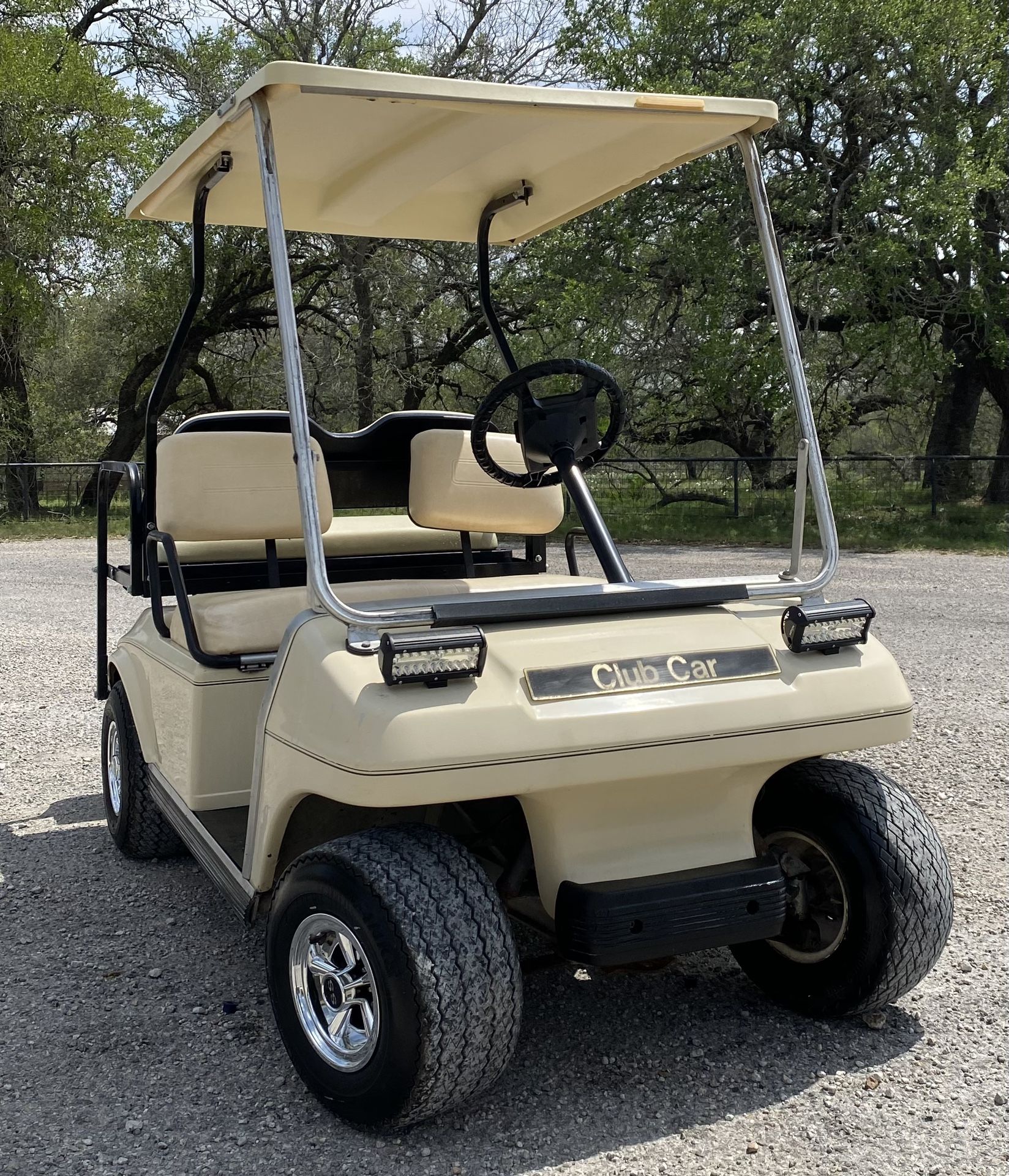 CLEAN 1995 Club Car DS 48 Volt Electric Golf Cart With Rear Seat for