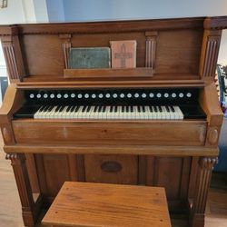 Antique Pump Organ