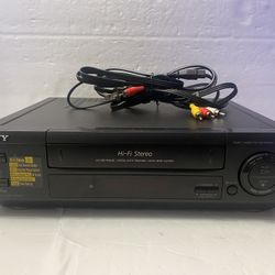 SONY VCR SLV-690HF 4 Head Video Recorder