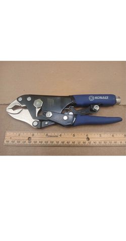 Kobalt Magnum Grip 507401 Self-Adjusting 9" Locking Pliers Wide Opening