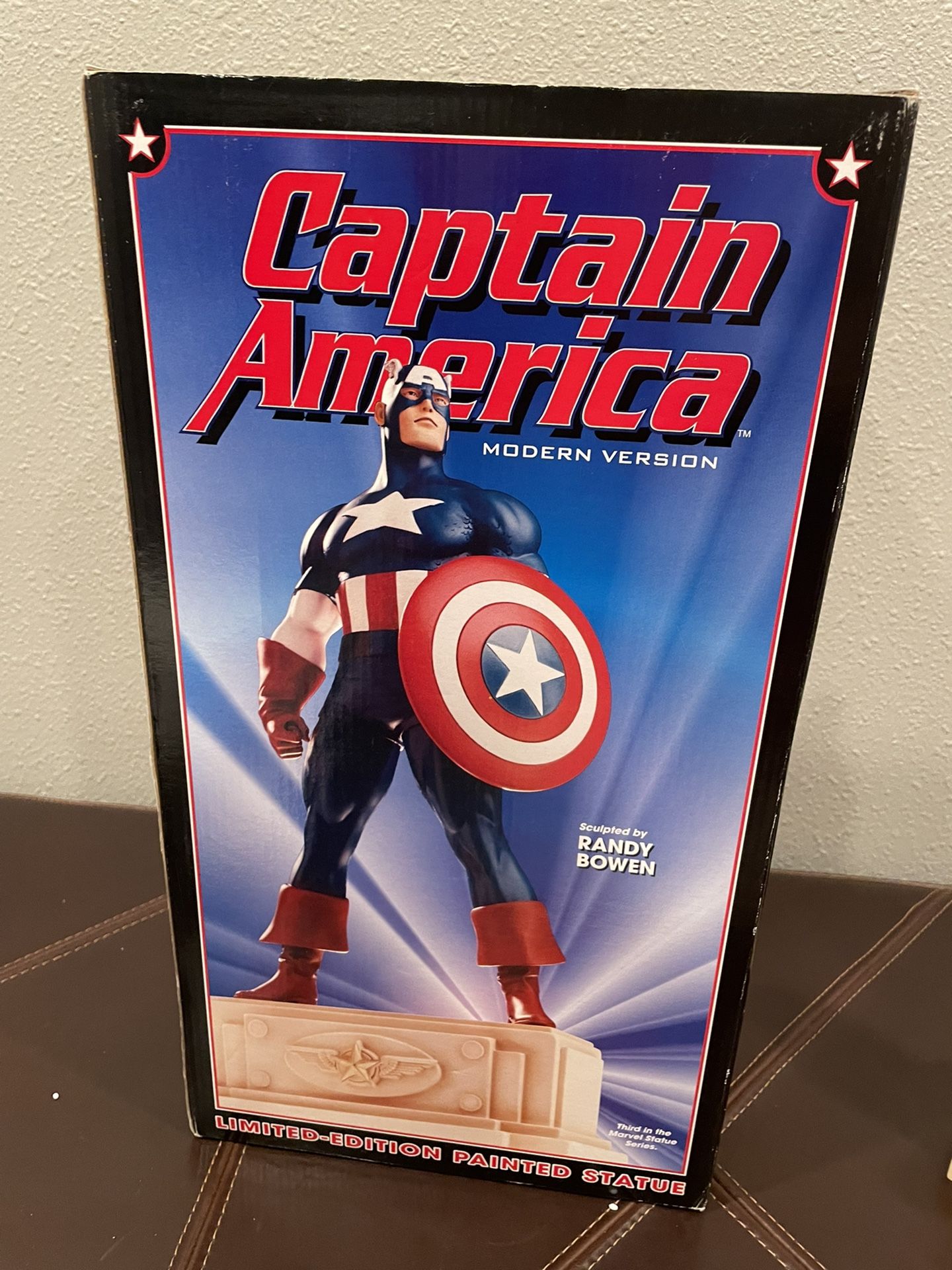 「Bowen キャプテンアメリカ 修復有 箱付」 Captain America Statue Modern Version Bowen Design Marvel Limited