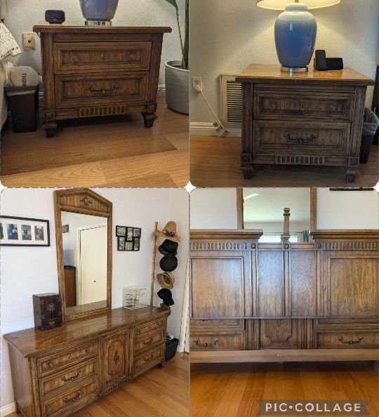 Solid Wood Bedroom Set