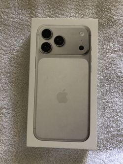 Apple iPhone 17 Pro Max Silver New Sealed 