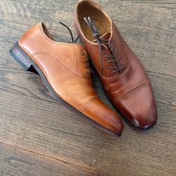 Florsheim 11528-221 Mens Authentic Leather Shoes Size 8.5