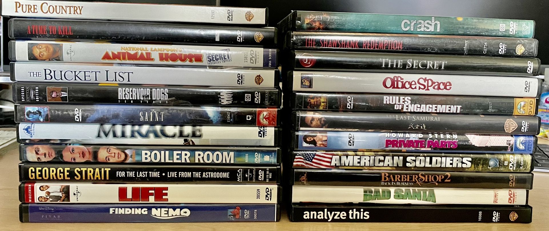 DVDs Your Choice Individual Or Multiple