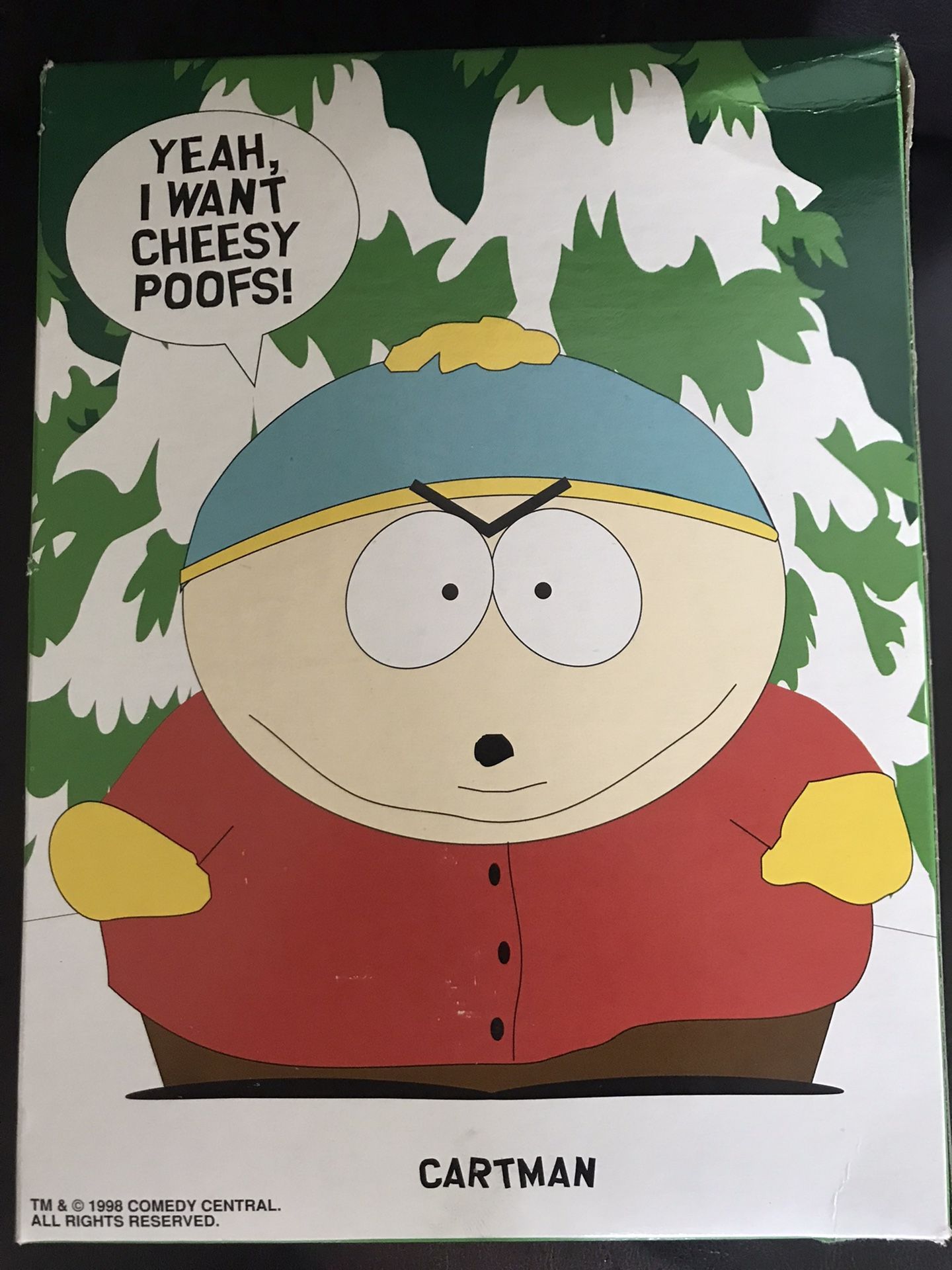 Vintage 1998 South Park Cheese Poofs 