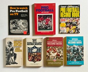 Vintage Football NFL Books